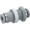 QR1 SERIES BULKHEAD PLUG CONNECTOR (PLASTIC) 8mm thumbnail-0