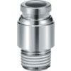 KQG2S12-04S STAINLESS HEXAGON FITTING 12mm R1/2  thumbnail-0