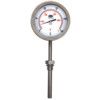 300/626/0 100mm DIAL BOTTOM ENTRY STAINLESS THERMOMETER TO IP 67 thumbnail-0