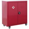 MOBILE FLAmmABLE LIQUID STORAGE CUPBOARD 1040X900X460 RED thumbnail-0