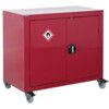 MOBILE FLAmmABLE LIQUID STORAGE CUPBOARD 840X900X460 RED thumbnail-0