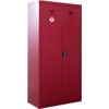 PESTICIDE & AGROCHEMICAL STORAGE CUPBOARDS 1800X900X460mm RED thumbnail-0