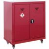 MOBILE PESTICIDE&AGROCHEMICAL STORAGE CUPBOARDS 1040X900X460mm RED thumbnail-0