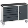 MAINTENANCE TROLLEY 6 DRAWER TOP TRAY GREY/ANTHRACITE thumbnail-0