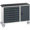 MAINTENANCE TROLLEY 7 DRAWER TOP TRAY GREY/ANTHRACITE thumbnail-0