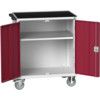 MOBILE CUPBOARD TOP TRAY GREY/RED thumbnail-0