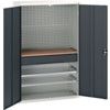 KITTED CUPBOARD 6 DRAWERS GREY/ANTHRACITE thumbnail-0