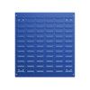 0.5m Blue Vertical Louvre Panel thumbnail-0