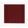 Horizontal Louvre Panel RAL3004 Red x 1 - Light Grey/Red thumbnail-0