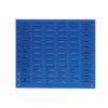 Horizontal Louvre Panel RAL5010 Blue x 1 - Light Grey/Blue thumbnail-0