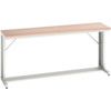 Verso Cantilever Bench 2000x600x930mm MPX Worktop - Light Grey thumbnail-0