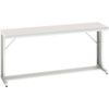 Verso Cantilever Bench 2000x600x930mm MFC Worktop - Light Grey thumbnail-0