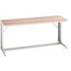 Verso Cantilever Bench 2000x800x930mm MPX Worktop - Light Grey thumbnail-0