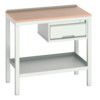 Verso Welded Bench 1000x600x930mm MPX Worktop - Light Grey thumbnail-0