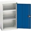 Verso Wall Cabinet, Single Door,Blue/Grey, 900 x 525 x 350mm thumbnail-0