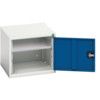 Verso Wall Cabinet, Single Door,Blue/Grey, 450 x 525 x 550mm thumbnail-0