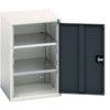 Verso Wall Cabinet, Single Door,Anthracite Grey, 800 x 525 x 550mm thumbnail-0