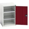 Verso Wall Cabinet, Single Door,Red, 800 x 525 x 550mm thumbnail-0