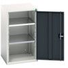 Verso Wall Cabinet, Single Door,Anthracite Grey, 900 x 525 x 550mm thumbnail-0