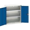 Verso Wall Cabinet, 2 Doors,Blue/Grey, 1000 x 800 x 350mm thumbnail-0