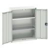 Verso Wall Cabinet, 2 Doors,Light Grey, 1000 x 800 x 350mm thumbnail-0