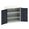 Verso Wall Cabinet, 2 Doors,Anthracite Grey, 800 x 800 x 550mm thumbnail-0