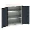 Verso Wall Cabinet, 2 Doors,Anthracite Grey, 1000 x 800 x 550mm thumbnail-0