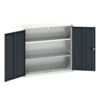 Verso Wall Cabinet, 2 Doors,Anthracite Grey, 1000 x 1050 x 350mm thumbnail-0