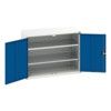 Verso Wall Cabinet, 2 Doors,Blue, 800 x 1050 x 550mm thumbnail-0