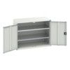 Verso Wall Cabinet, 2 Doors,Light Grey, 800 x 1050 x 550mm thumbnail-0