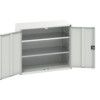 Verso Wall Cabinet, 2 Doors,Light Grey, 900 x 1050 x 550mm thumbnail-0