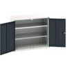 Verso Wall Cabinet, 2 Doors,Anthracite Grey, 900 x 1050 x 550mm thumbnail-0