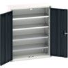 VERSO BIN CUPBOARD 800x350x1000mm-LIGHT/ANTH GREY thumbnail-0