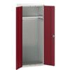 Verso PPE Cupboard, 2 Doors, Red, 2000 x 800 x 550mm thumbnail-0