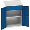 Verso Lectern, 2 Doors, Blue, 1130 x 800 x 550mm thumbnail-0