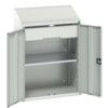 Verso Lectern, 2 Doors, Light Grey, 1130 x 800 x 550mm thumbnail-0