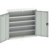 VERSO BIN CUPBOARD 1050x350x1000mm-LIGHT GREY thumbnail-0