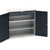 Verso Kitted Cupboard, 2 Doors, Anthracite Grey, 1000 x 1050 x 550mm thumbnail-0