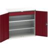 Verso Kitted Cupboard, 2 Doors, Red, 1000 x 1050 x 550mm thumbnail-0