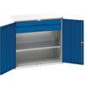 Verso Kitted Cupboard, 2 Doors, Blue, 1000 x 1050 x 550mm thumbnail-0