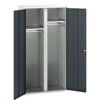 Verso PPE Cupboard, 2 Doors, Anthracite Grey, 2000 x 1050 x 550mm thumbnail-0