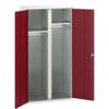 Verso PPE Cupboard, 2 Doors, Red, 2000 x 1050 x 550mm thumbnail-0