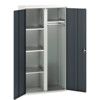 Verso PPE Cupboard, 2 Doors, Anthracite Grey, 2000 x 1050 x 550mm thumbnail-0