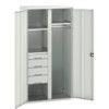 Verso PPE Cupboard, 2 Doors, Light Grey, 2000 x 1050 x 550mm thumbnail-0