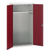 Verso PPE Cupboard, 2 Doors, Red, 2000 x 1050 x 550mm thumbnail-0