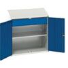 Verso Lectern, 2 Doors, Blue, 1130 x 1050 x 550mm thumbnail-0