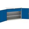 Verso Kitted Cupboard, 2 Doors, Blue, 1000 x 1300 x 550mm thumbnail-0