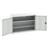 Verso Storage Cabinet, 2 Doors, Light Grey, 900 x 1300 x 550mm thumbnail-0