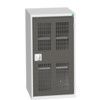 Verso Storage Cabinet, Single Ventilated Door, Anthracite Grey, 1000 x 525 x 550mm thumbnail-0