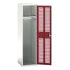 Verso PPE Cupboard, Single Ventilated Door, Red, 2000 x 525 x 550mm thumbnail-0